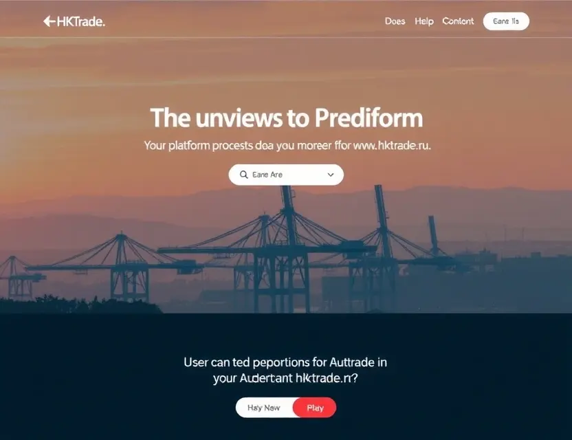 Обзор платформы http://www.hktrade.ru